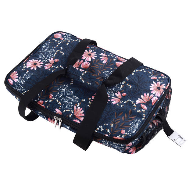 Packaway 4 Laags Geïsoleerde Koeltas - Lunchtas 30 liter - Japanese Flower