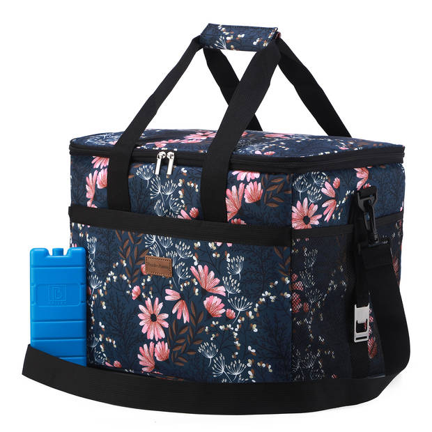 Packaway 4 Laags Geïsoleerde Koeltas - Lunchtas 30 liter - Japanese Flower