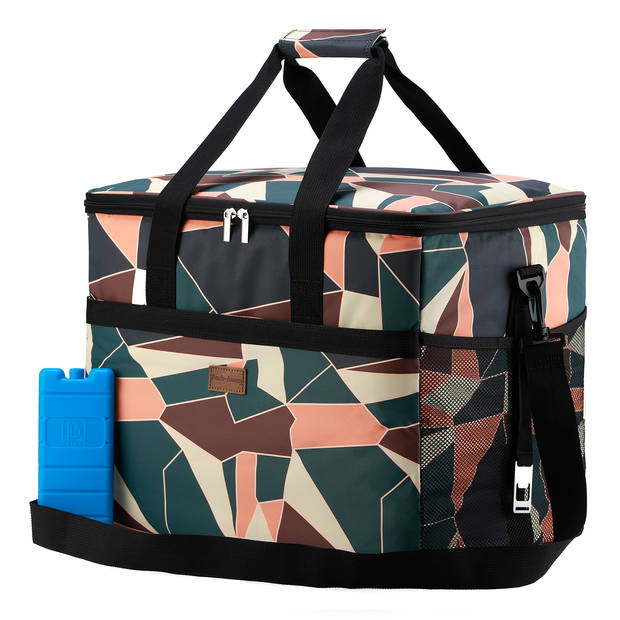 Packaway 4 Laags Geïsoleerde Koeltas - Lunchtas 40 liter - Abstract