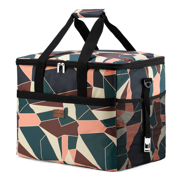 Packaway 4 Laags Geïsoleerde Koeltas - Lunchtas 40 liter - Abstract