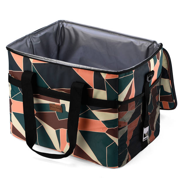 Packaway 4 Laags Geïsoleerde Koeltas - Lunchtas 40 liter - Abstract