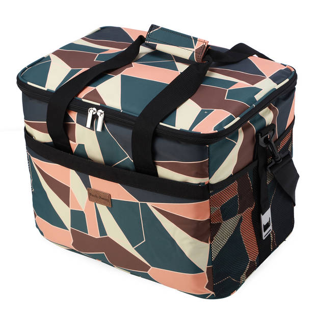 Packaway 4 Laags Geïsoleerde Koeltas - Lunchtas 30 liter - Abstract