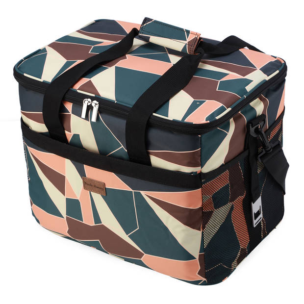 Packaway 4 Laags Geïsoleerde Koeltas - Lunchtas 30 liter - Abstract