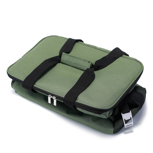 Packaway 4 Laags Geïsoleerde Koeltas - Lunchtas 30 liter - Groen