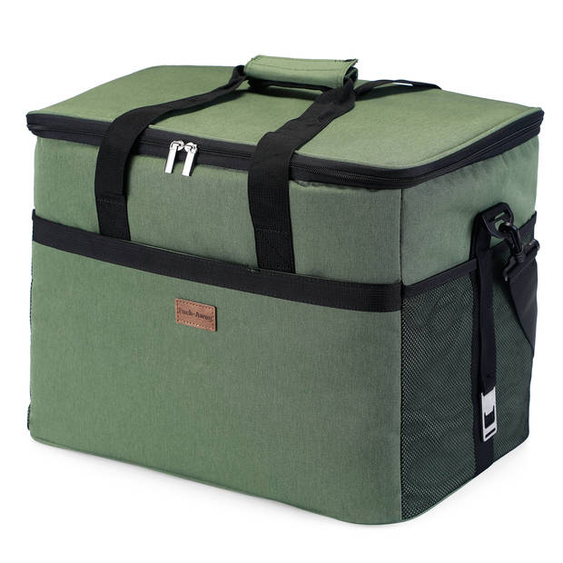 Packaway 4 Laags Geïsoleerde Koeltas - Lunchtas 40 liter - Groen