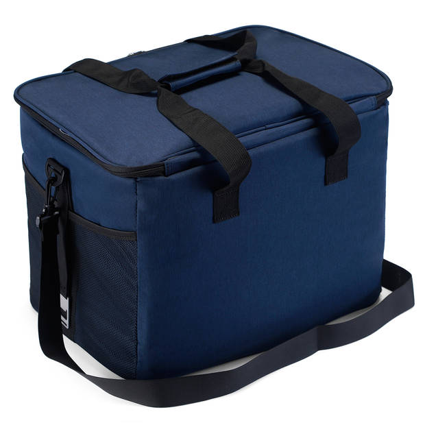 Packaway 4 Laags Geïsoleerde Koeltas - Lunchtas 40 liter - Donkerblauw