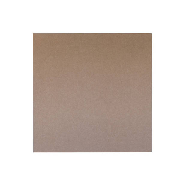 Akoestisch wandpaneel PET-vilt - 100x100 cm - Taupe