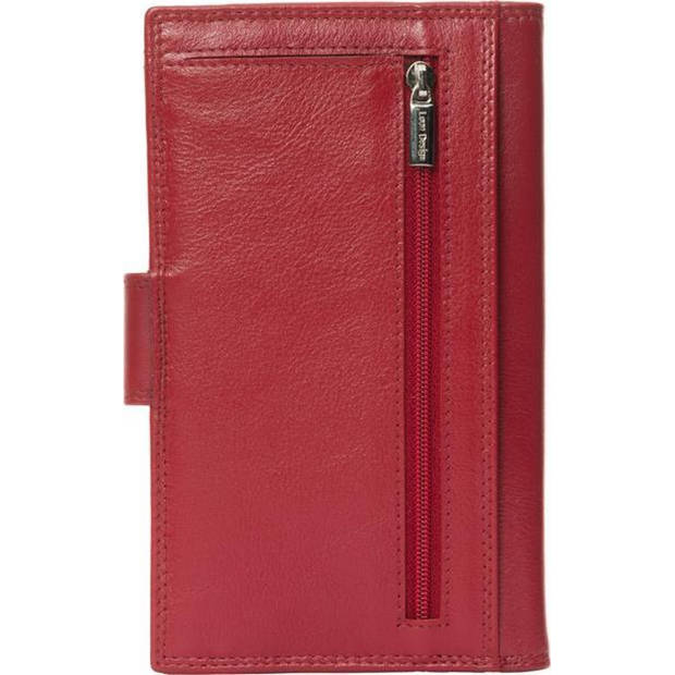 Shag etui - Buitensluiting - Leer - Bordeaux rood