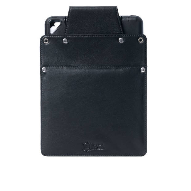 Horeca - Holster - XL - iPad - Leer - Zwart