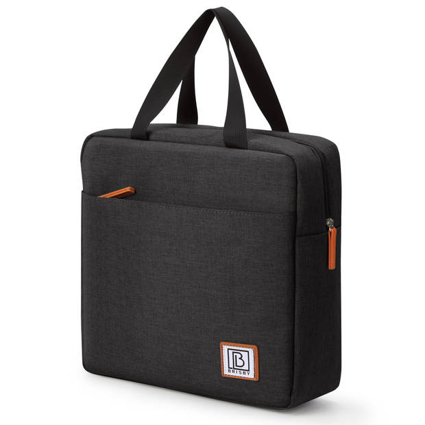 Brisby 4 Laags Geïsoleerde Koeltas - Lunchtas 7 liter - Zwart