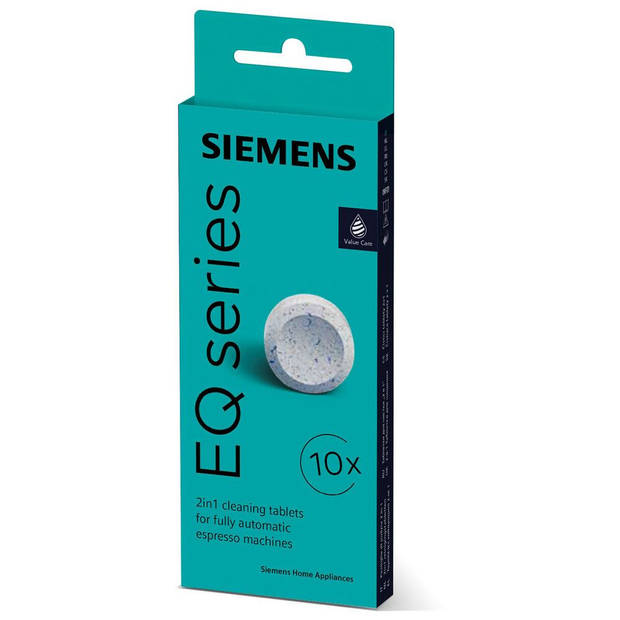 Siemens Volautomaat reinigingstabletten EQ series 10 stuks