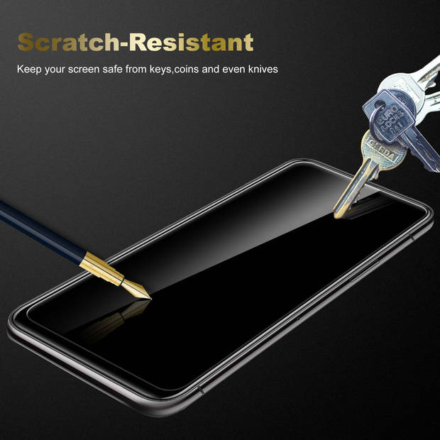 Cadorabo Screenprotector geschikt voor Samsung Galaxy S23 in KRISTALHELDER - Tempered Display Pantser Film beschermglas