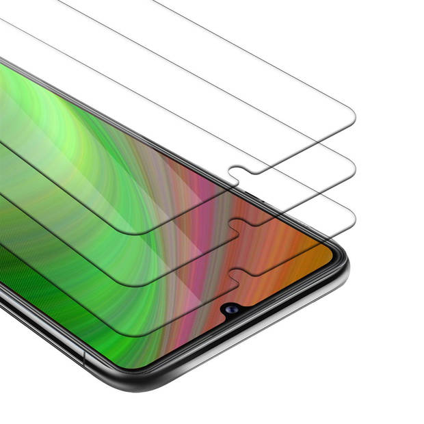 Cadorabo 3x Screenprotector geschikt voor Samsung Galaxy A42 4G in KRISTALHELDER - Tempered Display Pantser Film