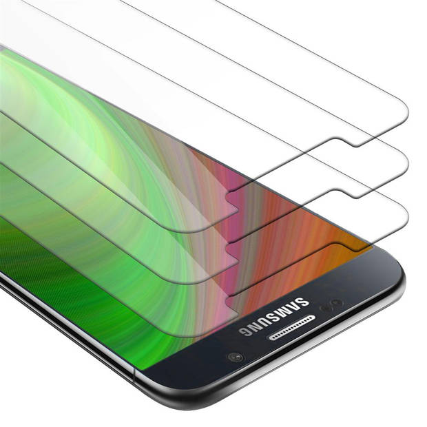 Cadorabo 3x Screenprotector geschikt voor Samsung Galaxy NOTE 5 in KRISTALHELDER - Tempered Display Pantser Film