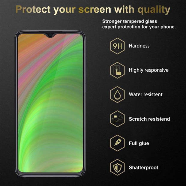 Cadorabo 3x Screenprotector geschikt voor Xiaomi RedMi NOTE 8 PRO in KRISTALHELDER - Tempered Display Pantser Film