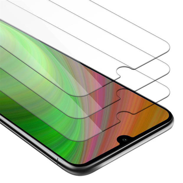 Cadorabo 3x Screenprotector geschikt voor Huawei Y6 2019 in KRISTALHELDER - Tempered Display Pantser Film beschermglas