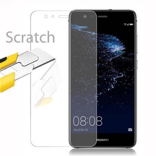 Cadorabo Screenprotector geschikt voor Huawei P10 LITE in KRISTALHELDER - Tempered Display Pantser Film beschermglas