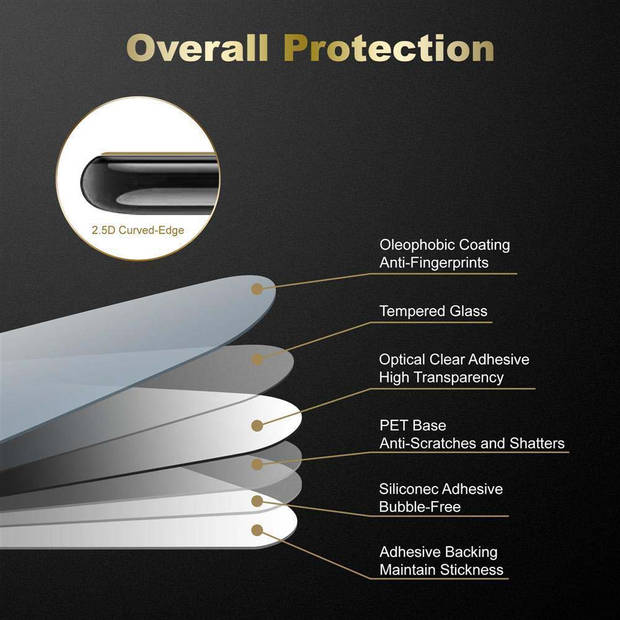 Cadorabo Screenprotector geschikt voor Samsung Galaxy A40 in KRISTALHELDER - Tempered Display Pantser Film beschermglas