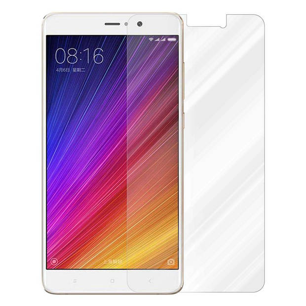 Cadorabo Screenprotector geschikt voor Xiaomi Mi 5s PLUS in KRISTALHELDER - Tempered Display Pantser Film beschermglas