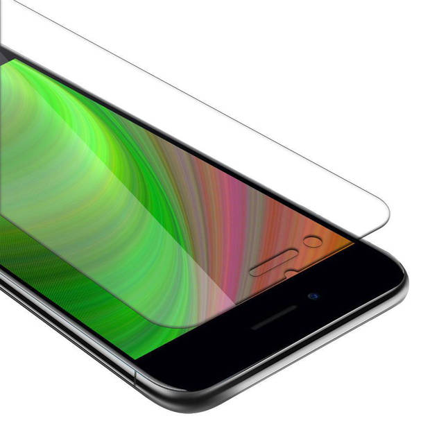 Cadorabo Screenprotector geschikt voor Apple iPhone 7 / 7S / 8 / SE 2020 in KRISTALHELDER - Tempered Display Pantser