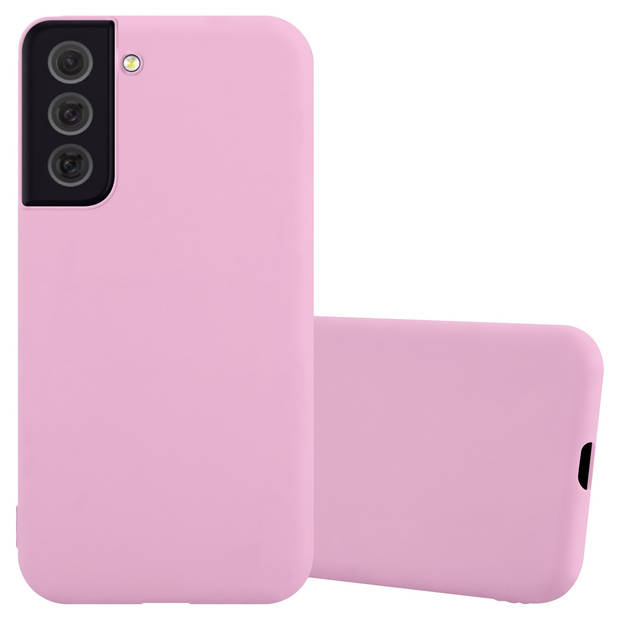 Cadorabo Hoesje geschikt voor Samsung Galaxy S22 PLUS in CANDY ROZE - Beschermhoes TPU silicone Case Cover