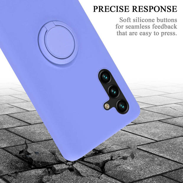 Cadorabo Hoesje geschikt voor Samsung Galaxy A13 5G in LIQUID LICHT PAARS - Beschermhoes van TPU silicone Case Cover met