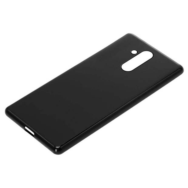 Cadorabo Hoesje geschikt voor Huawei MATE 20 LITE in ZWART - Beschermhoes Cover gemaakt van TPU Silicone Case