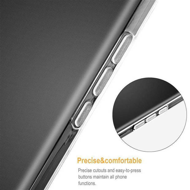 Cadorabo Hoesje geschikt voor Samsung Galaxy S20 PLUS in VOLLEDIG TRANSPARANT - Beschermhoes Cover gemaakt van TPU