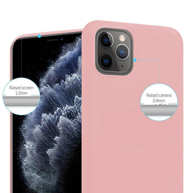 Cadorabo Hoesje geschikt voor Apple iPhone 13 in CANDY ROZE - Beschermhoes TPU silicone Case Cover