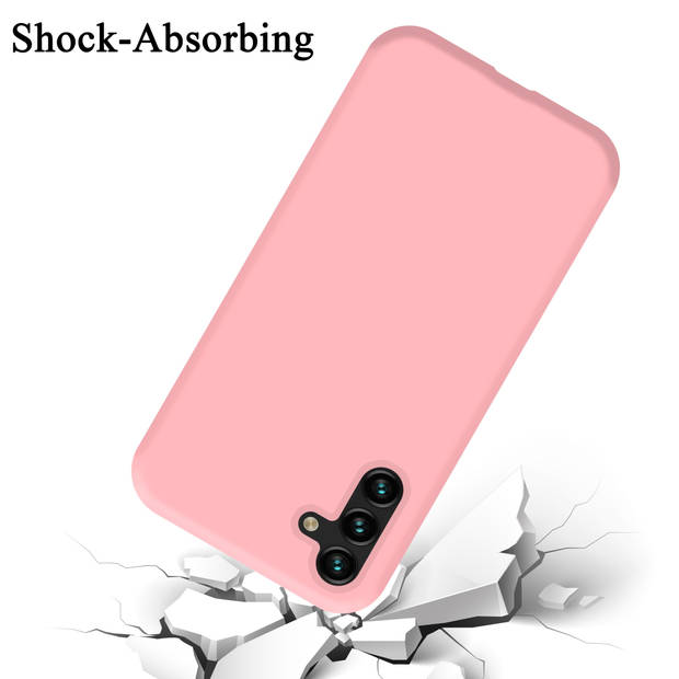 Cadorabo Hoesje geschikt voor Samsung Galaxy A13 5G Case in LIQUID ROZE - Beschermhoes TPU silicone Cover