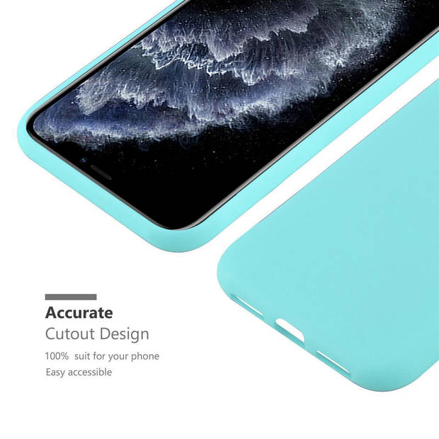 Cadorabo Hoesje geschikt voor Apple iPhone 13 PRO in CANDY BLAUW - Beschermhoes TPU silicone Case Cover