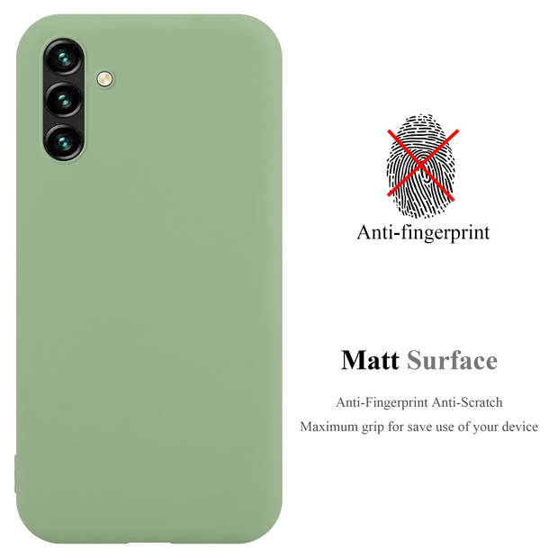 Cadorabo Hoesje geschikt voor Samsung Galaxy A13 5G in CANDY PASTEL GROEN - Beschermhoes TPU silicone Case Cover