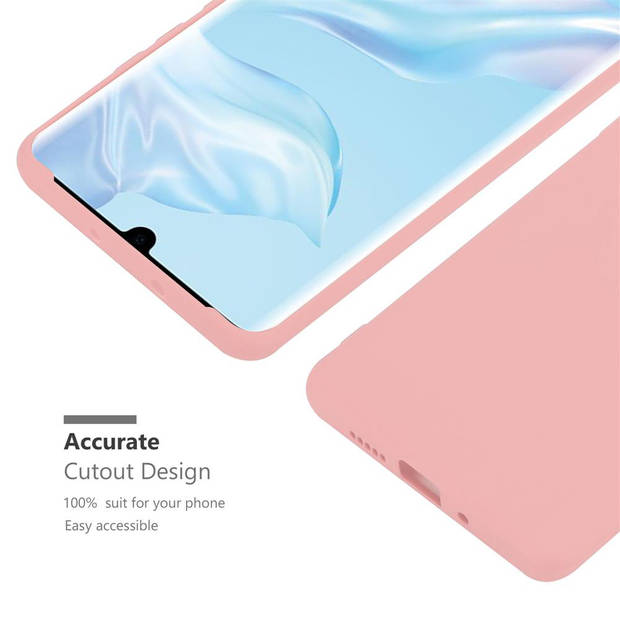 Cadorabo Hoesje geschikt voor Huawei P30 PRO in CANDY ROZE - Beschermhoes TPU silicone Case Cover