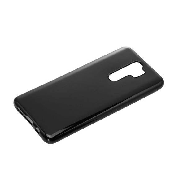 Cadorabo Hoesje geschikt voor Xiaomi RedMi NOTE 8 PRO in ZWART - Beschermhoes Cover gemaakt van TPU Silicone Case