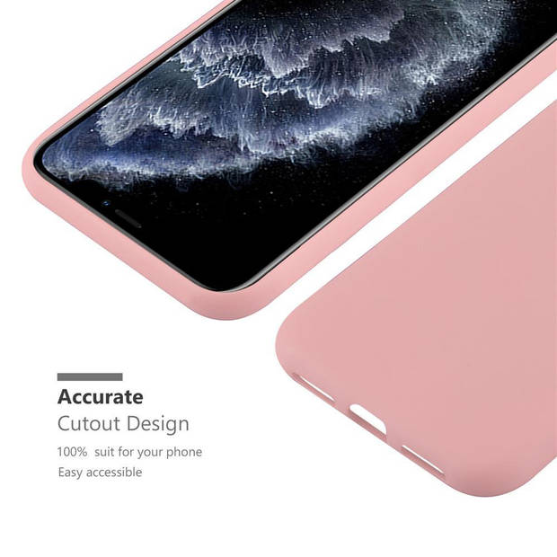 Cadorabo Hoesje geschikt voor Apple iPhone 11 PRO MAX in CANDY ROZE - Beschermhoes TPU silicone Case Cover