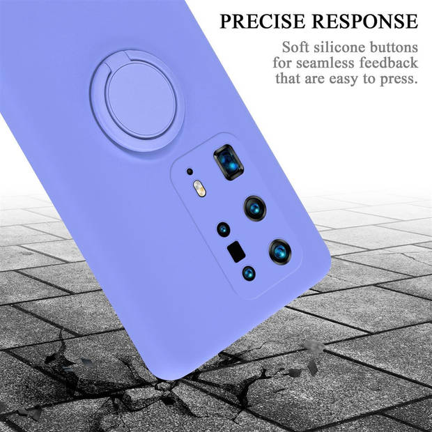 Cadorabo Hoesje geschikt voor Huawei P40 PRO / P40 PRO+ in LIQUID LICHT PAARS - Beschermhoes van TPU silicone Case Cover