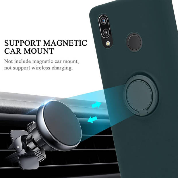 Cadorabo Hoesje geschikt voor Huawei P20 LITE 2018 / NOVA 3E in LIQUID GROEN - Beschermhoes van TPU silicone Case Cover