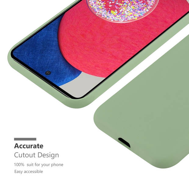 Cadorabo Hoesje geschikt voor Samsung Galaxy A52 (4G / 5G) / A52s in CANDY PASTEL GROEN - Beschermhoes TPU silicone Case