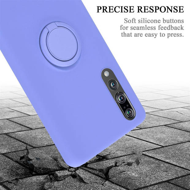 Cadorabo Hoesje geschikt voor Huawei P20 PRO / P20 PLUS in LIQUID LICHT PAARS - Beschermhoes van TPU silicone Case Cover