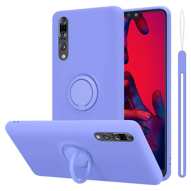 Cadorabo Hoesje geschikt voor Huawei P20 PRO / P20 PLUS in LIQUID LICHT PAARS - Beschermhoes van TPU silicone Case Cover