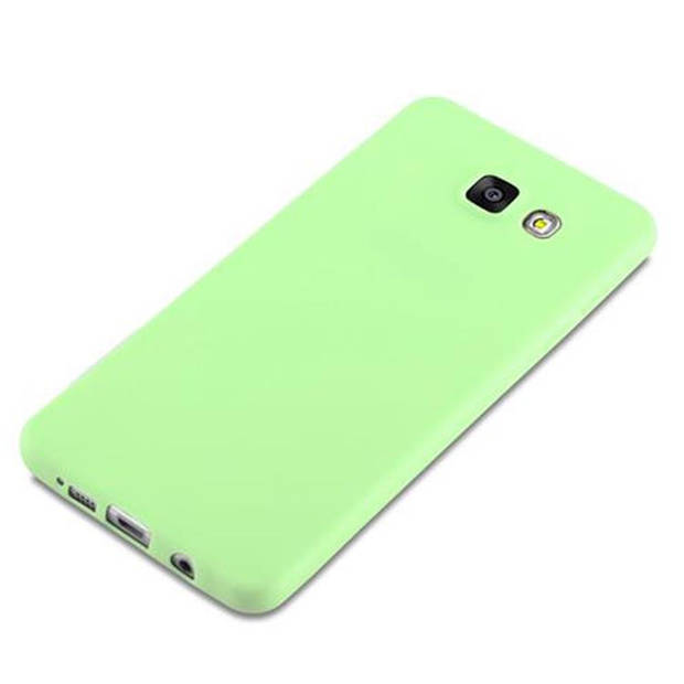 Cadorabo Hoesje geschikt voor Samsung Galaxy A5 2016 in CANDY PASTEL GROEN - Beschermhoes TPU silicone Case Cover