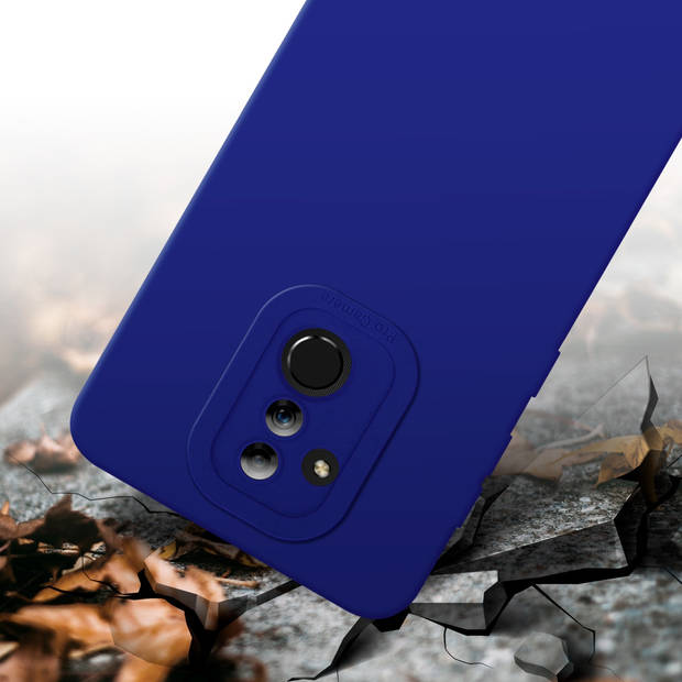 Cadorabo Hoesje geschikt voor Huawei MATE 20 LITE in FLUID BLAUW - Beschermhoes TPU silicone Cover Case