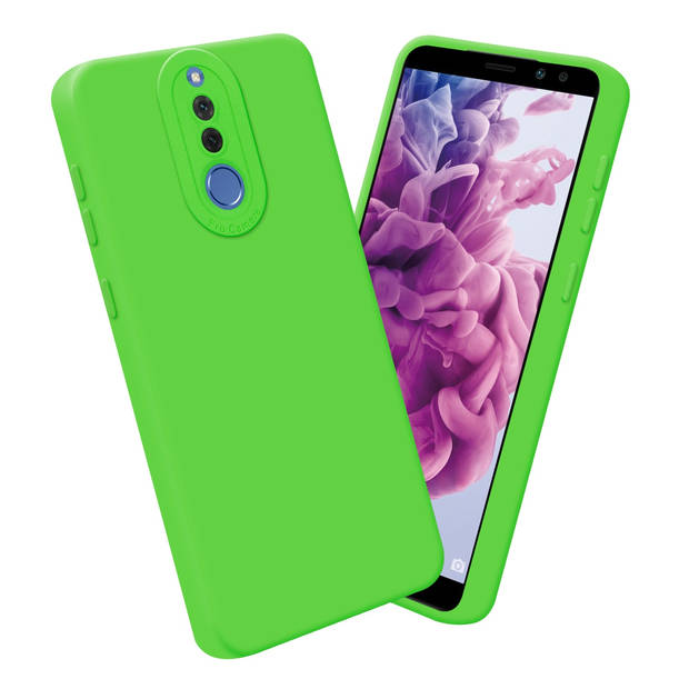 Cadorabo Hoesje geschikt voor Huawei MATE 10 LITE in FLUID GROEN - Beschermhoes TPU silicone Cover Case