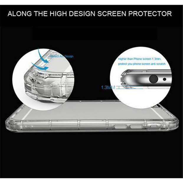 Cadorabo Hoesje geschikt voor Apple iPhone X / XS in VOLLEDIG TRANSPARANT - Beschermhoes Cover gemaakt van TPU Silicone