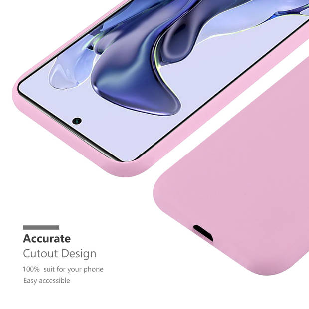 Cadorabo Hoesje geschikt voor Xiaomi 11T / 11T PRO in CANDY ROZE - Beschermhoes TPU silicone Case Cover