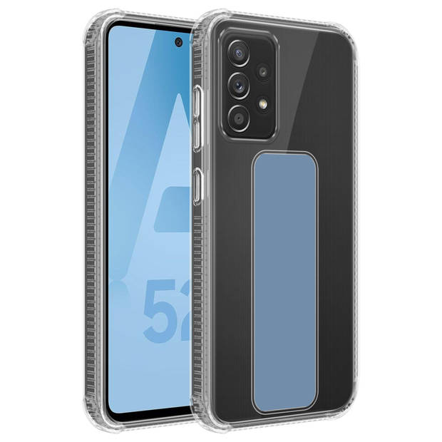 Cadorabo Hoesje geschikt voor Samsung Galaxy A52 (4G / 5G) / A52s Cover in LICHTBLAUW - Beschermhoes TPU silicone Case