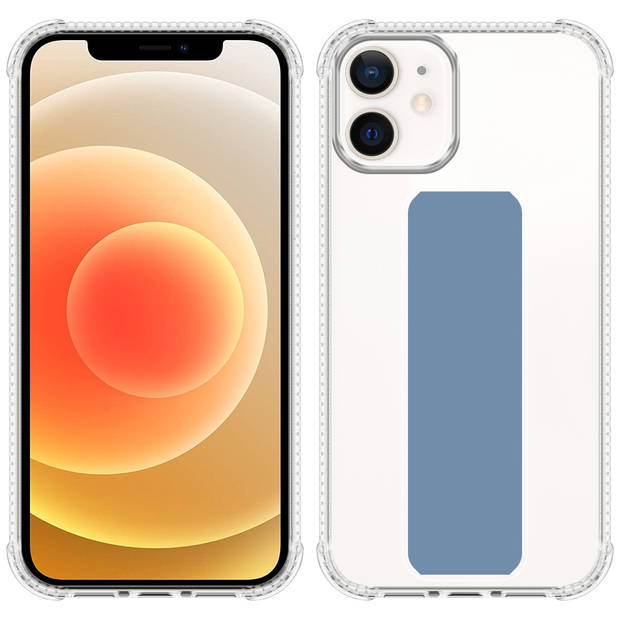 Cadorabo Hoesje geschikt voor Apple iPhone 11 Cover in LICHTBLAUW - Beschermhoes TPU silicone Case met houder