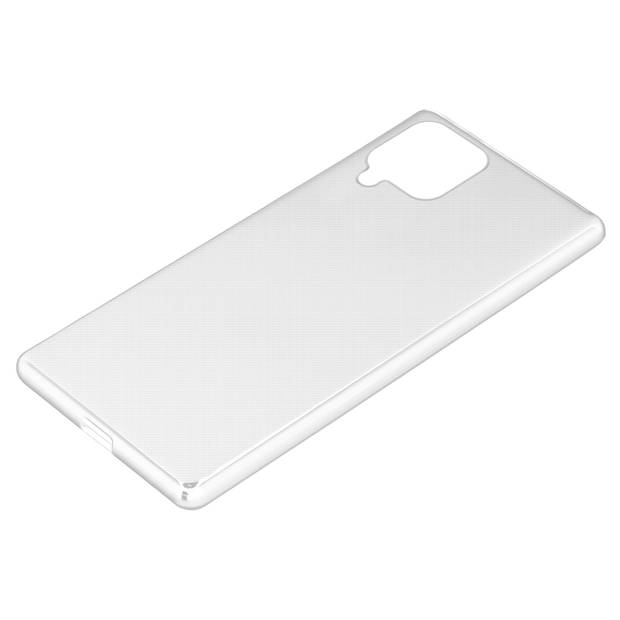 Cadorabo Hoesje geschikt voor Samsung Galaxy A22 4G / M22 / M32 4G in VOLLEDIG TRANSPARANT - Beschermhoes Cover gemaakt