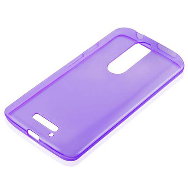 Cadorabo Hoesje geschikt voor Motorola MOTO X FORCE in TRANSPARANT PAARS - Beschermhoes Cover gemaakt van TPU Silicone