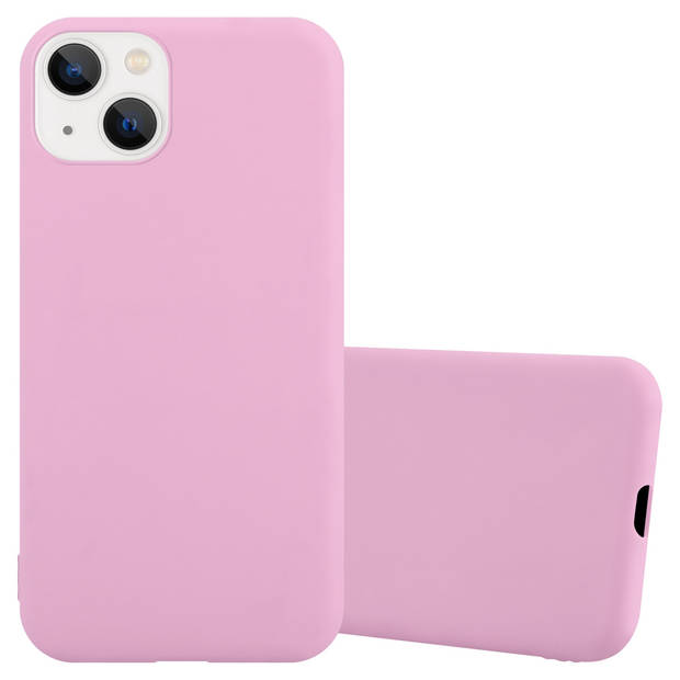 Cadorabo Hoesje geschikt voor Apple iPhone 14 PLUS in CANDY ROZE - Beschermhoes TPU silicone Case Cover